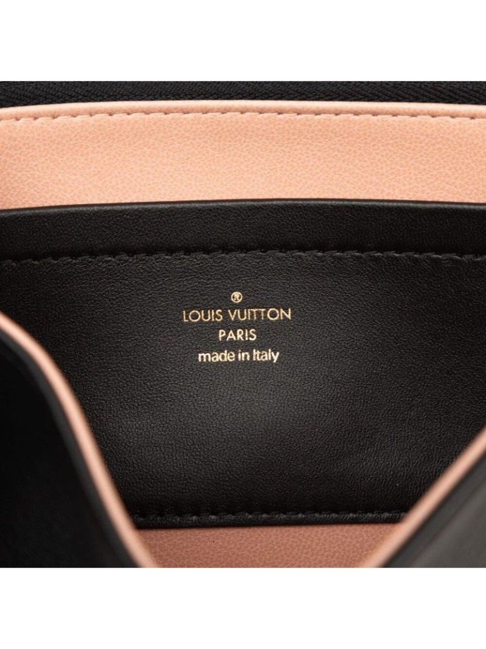 ★SOLD★ Louis Vuitton Monogram Pochette Cousin Crossbody Chain Shoulder Bag Noir - Picture 5 of 5